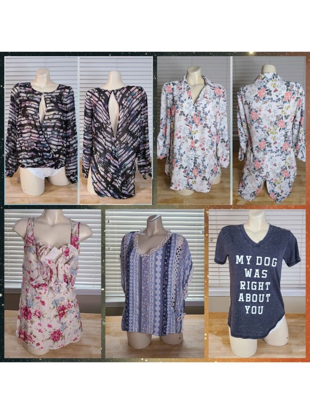 Bundle 11 Pc Women’s Size Small Clothing Lot Tops – Casual Work Dressy